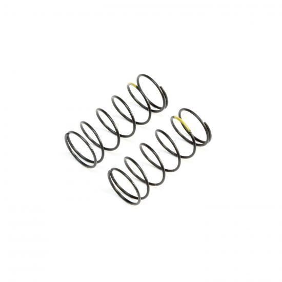 TLR Yellow Front Springs, Low Frequency, 12mm (2)