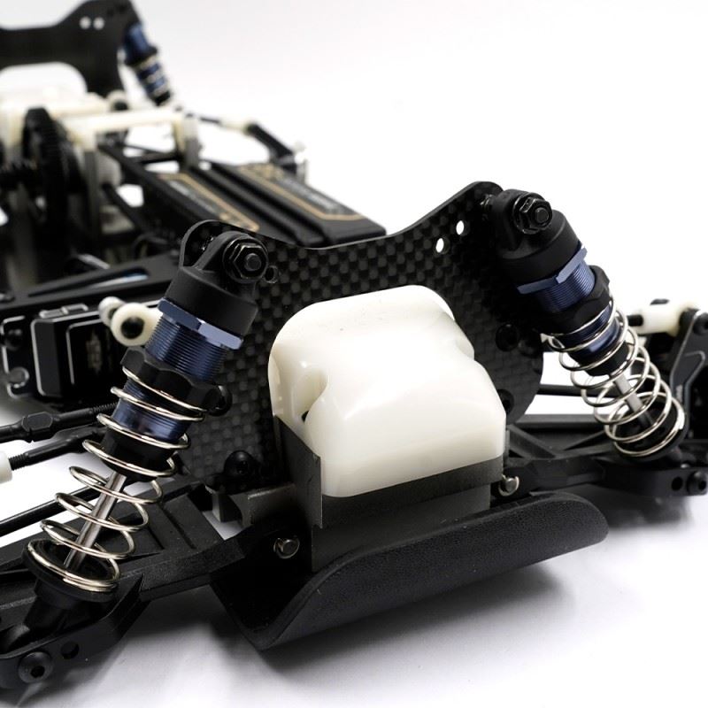 Yeah Racing Graphite Front & Rear Shock Tower For Yokomo Super Dog Fighter Works 91