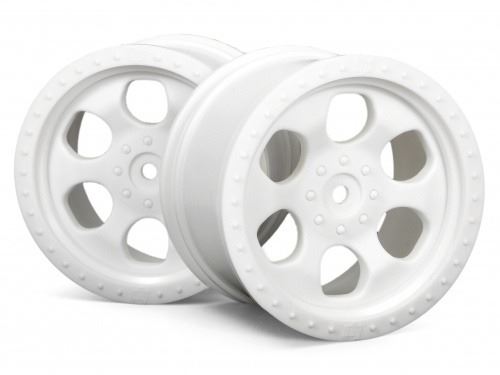 HPI 6 Spoke Wheel White (83X56mm/2Pcs)