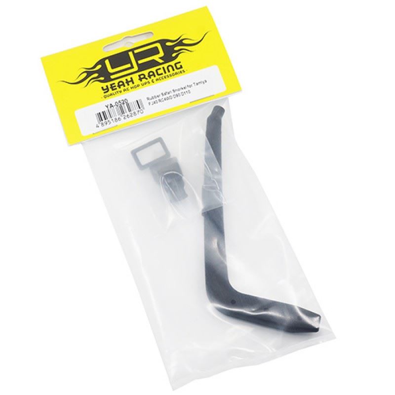 Yeah Racing Rubber Safari Snorkel for Tamiya FJ40 RC4WD D90 D110