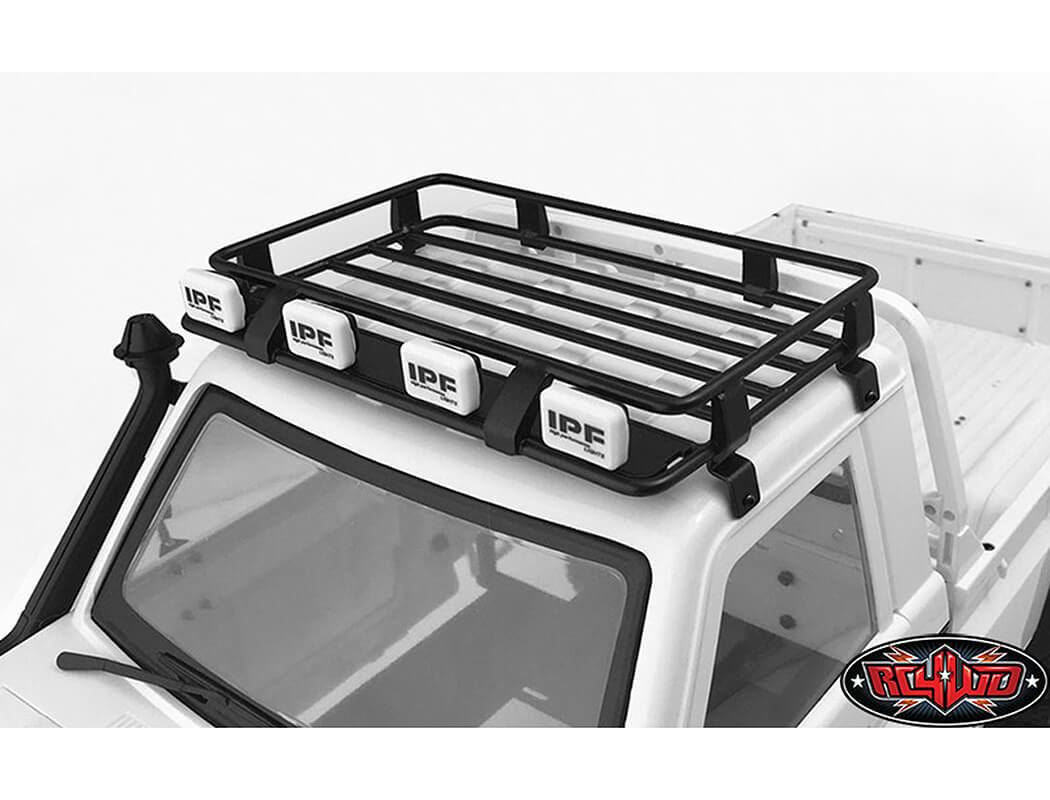 RC4WD MALICE MINI ROOF RACK W/LIGHTS FOR LAND CRUISER LC70 BODY