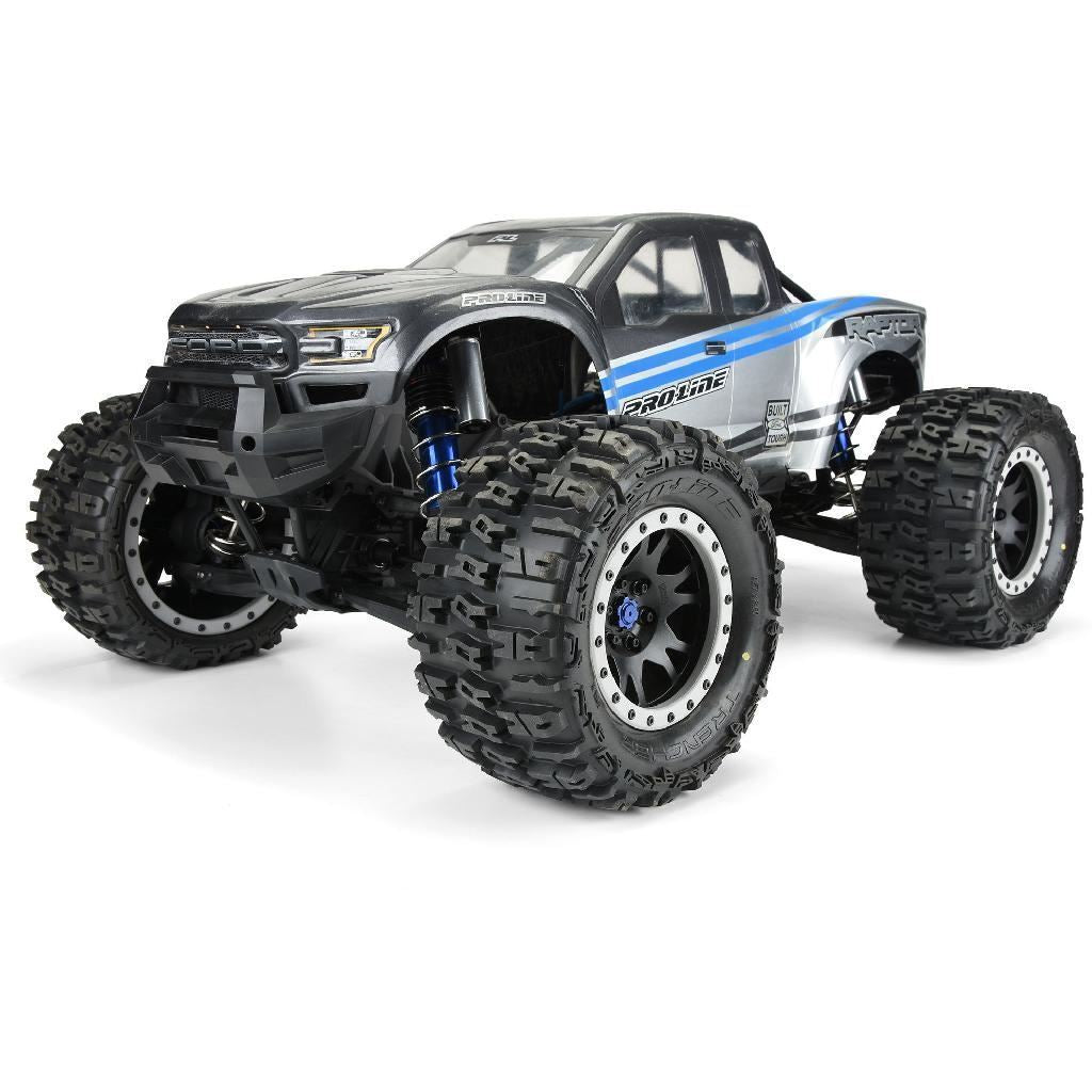 Proline 1/5 Trencher Pro-Loc F/R 4.3In X-Maxx Mtd 24mm Blk/Gry Impuls