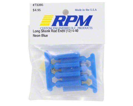 RPM Long Rod Ends Losi Blue
