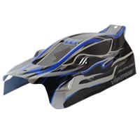 FTX VANTAGE PRINTED EP BUGGY BODY - BLACK (BRUSHLESS)