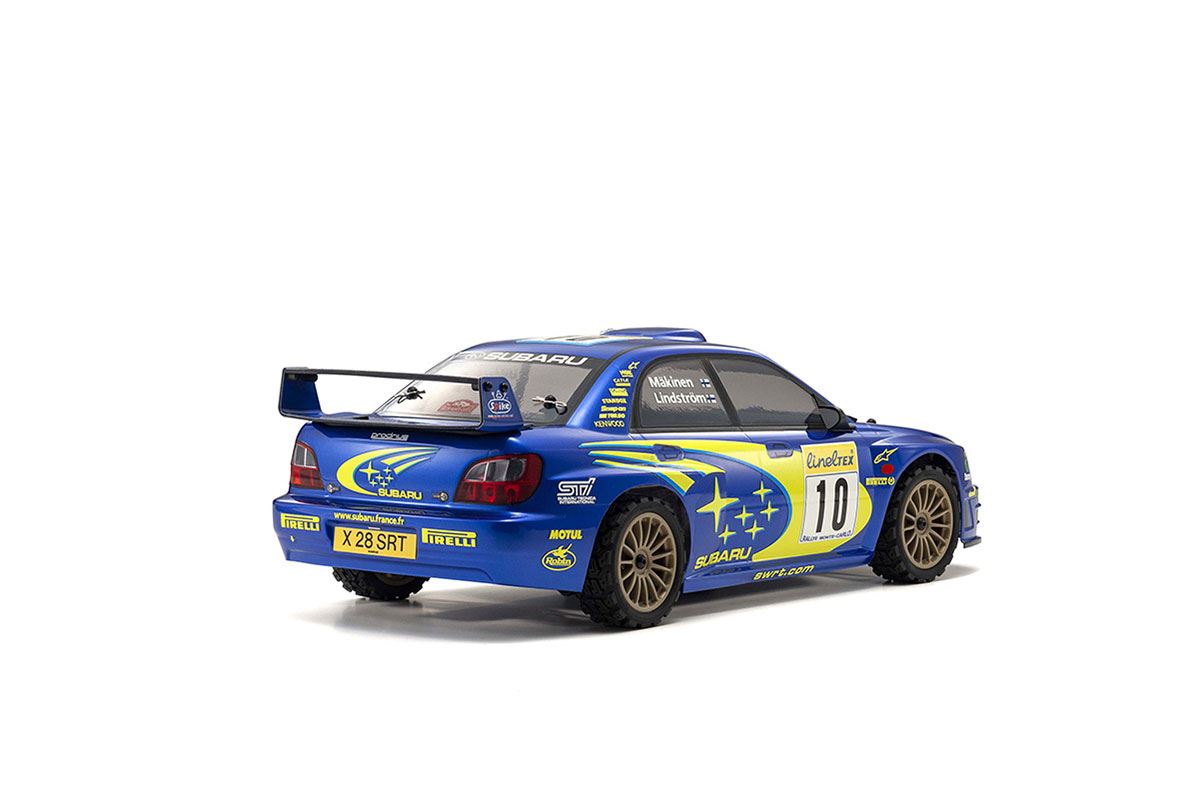Kyosho Fazer Fz02-R Rally Subaru Impreza Wrc 2002 1:10 Readyset
