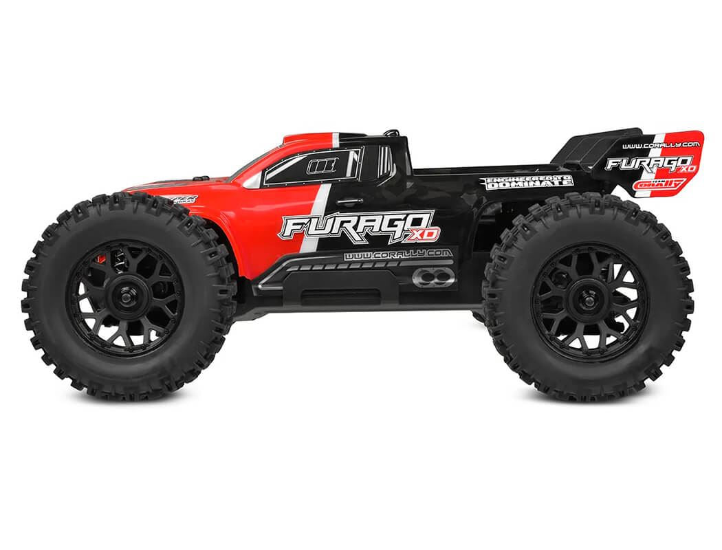 Corally Furago Xd Rtr Truck - Red