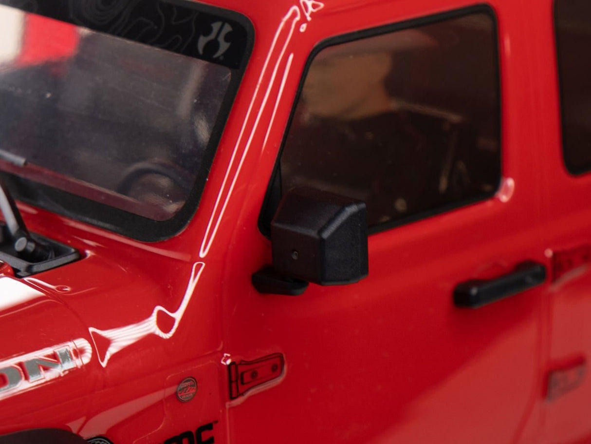 Axial 1/10 SCX10III Jeep JT Gladiator with Portals RTR, Red