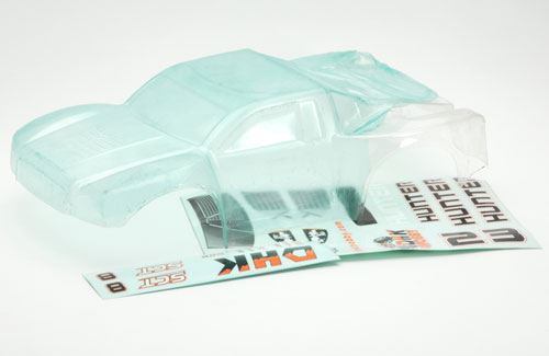 DHK Hunter - Clear SCT Body(PC) with decals