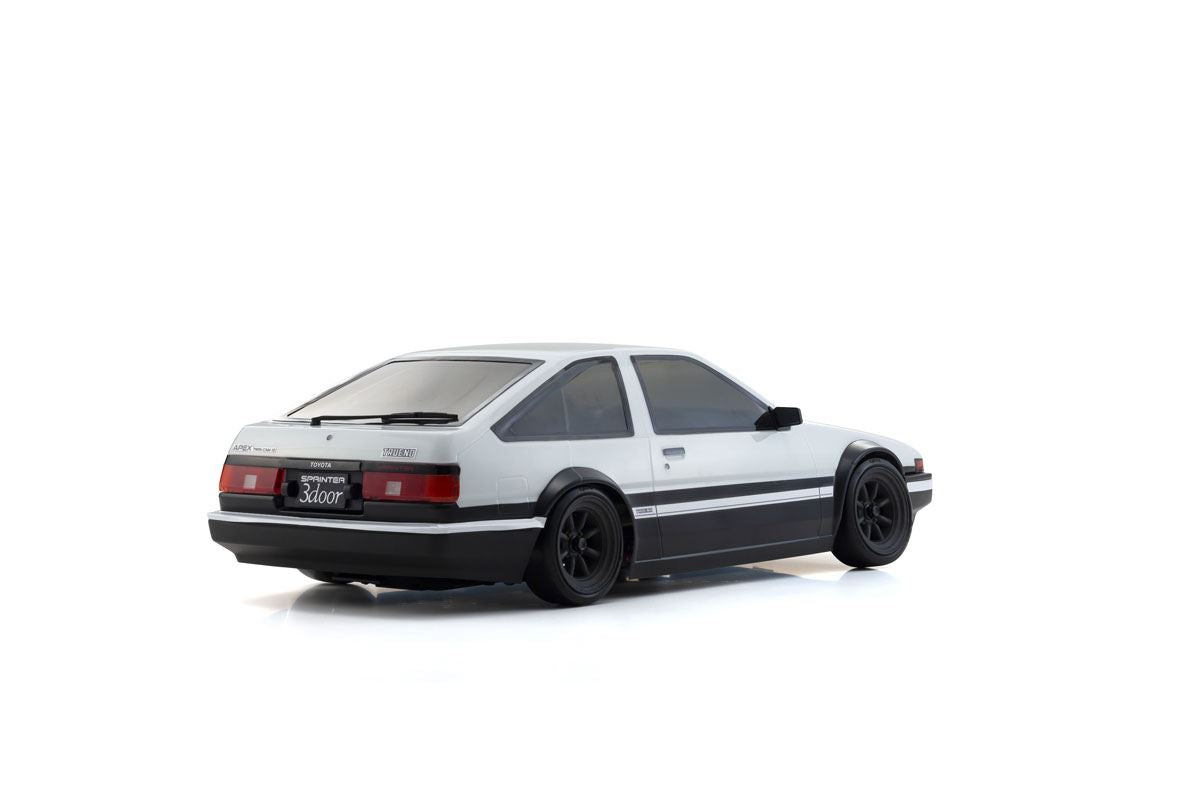 Kyosho Fazer D2 Toyota Sprinter Trueno Ae86 White 1:10 Drift Readyset