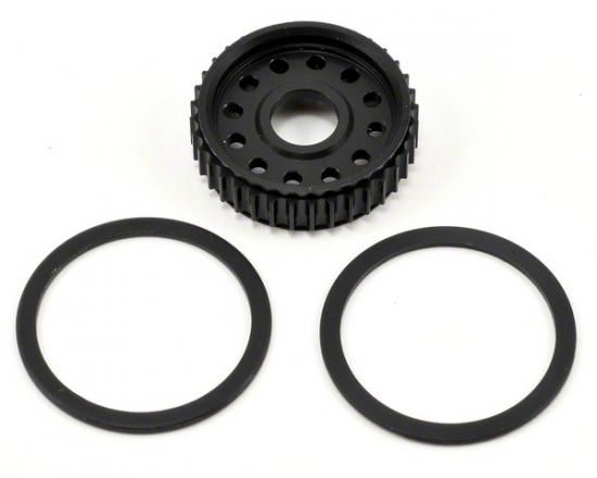 Schumacher Diff Pulley & Fences - CAT SX3