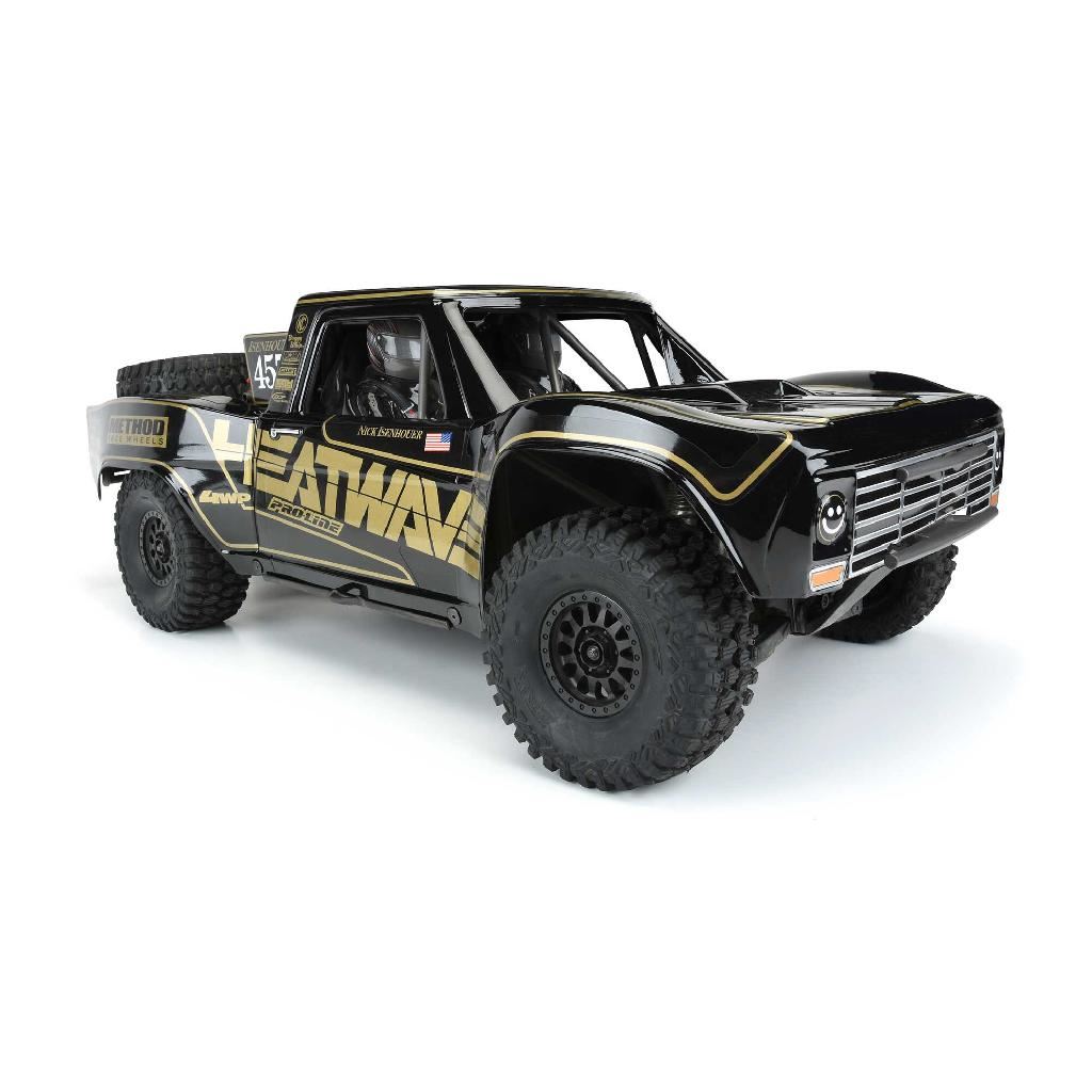 Proline 1/7 Pre-Cut 1967 Ford F-100 Heatwave Black: Unlimited Desert