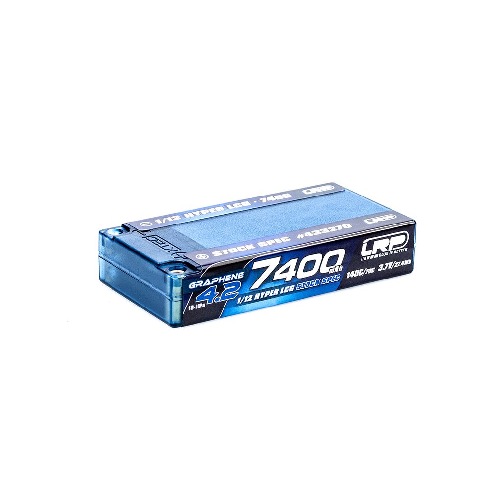 Lrp Lipo 7400Mah Hv 1/12 Hyper Lcg G-4.2 - 3.7V