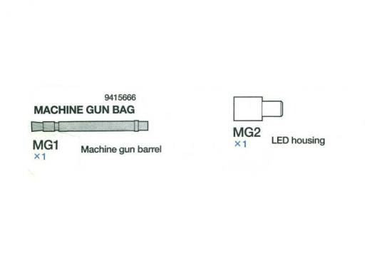 Tamiya Machine Gun Bag