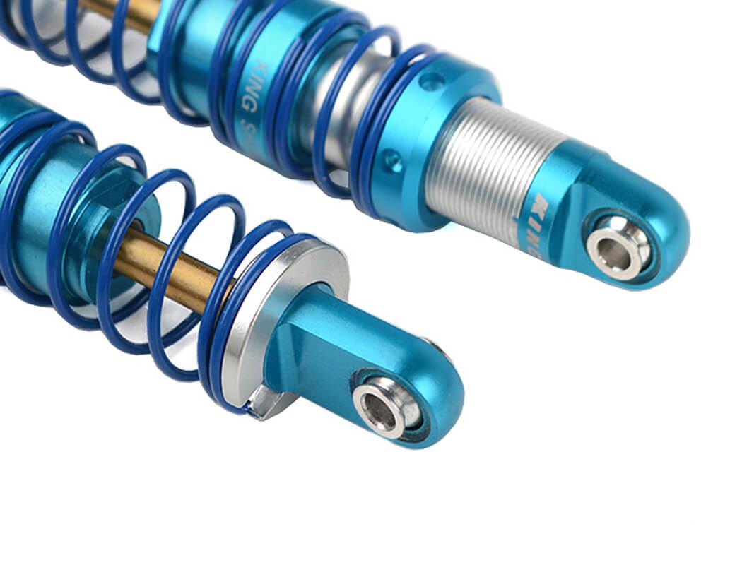 Rc4Wd King Off-Road Racing Shocks 70Mm Silver/Blue