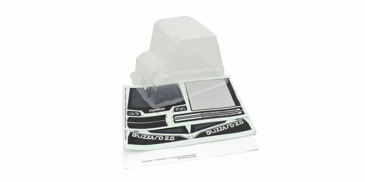 Kyosho Blizzard 2.0 Top Body Set