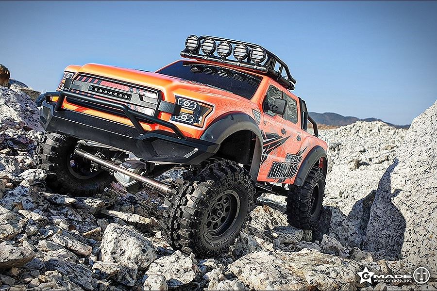 GMADE 1/10 GS02F Komodo Double Cab TS Kit