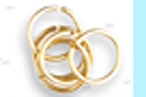 Artesania Brass Rings 8mm (50U)