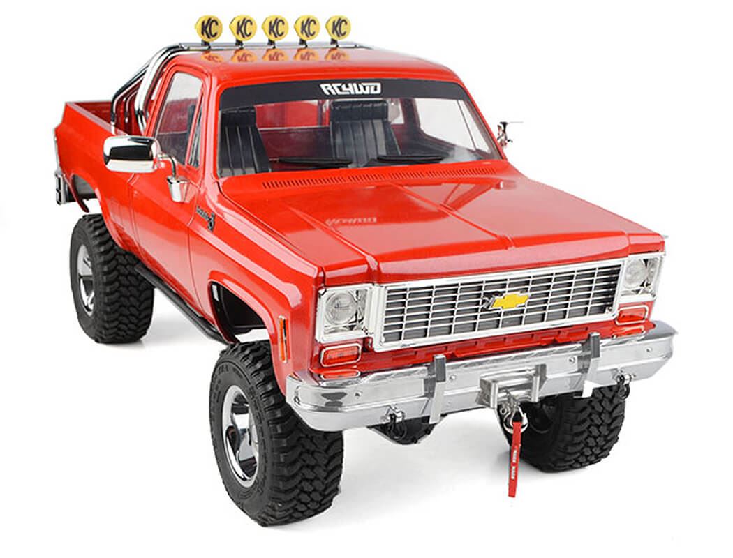 Rc4Wd Hidden Winch Aluminium Front Bumper For Chev. Blazer/K10