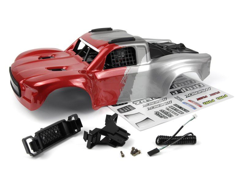 Qbyte Sc 1/12Th Printed Body - Red