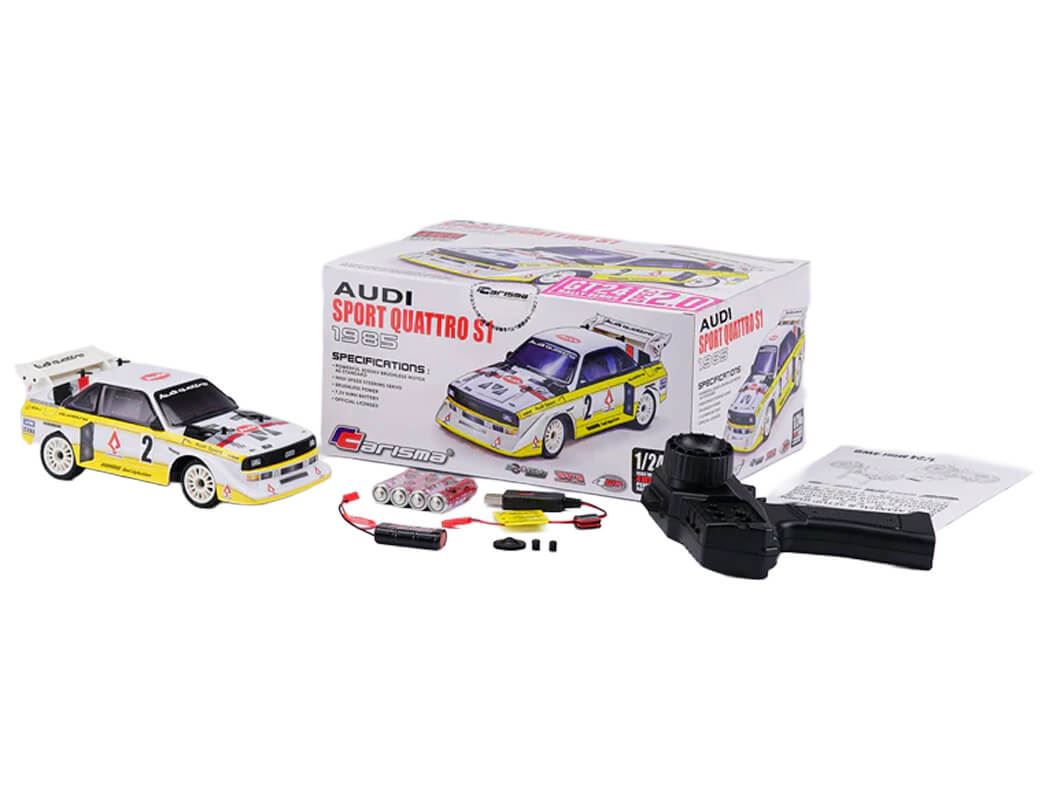 Carisma Gt24 2.0 Audi Sport Quattro S1 1985 1/24 Micro Rtr