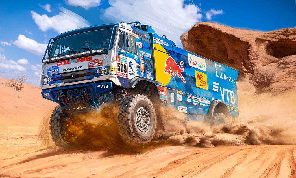 Zvesda Kamaz Rallye truck