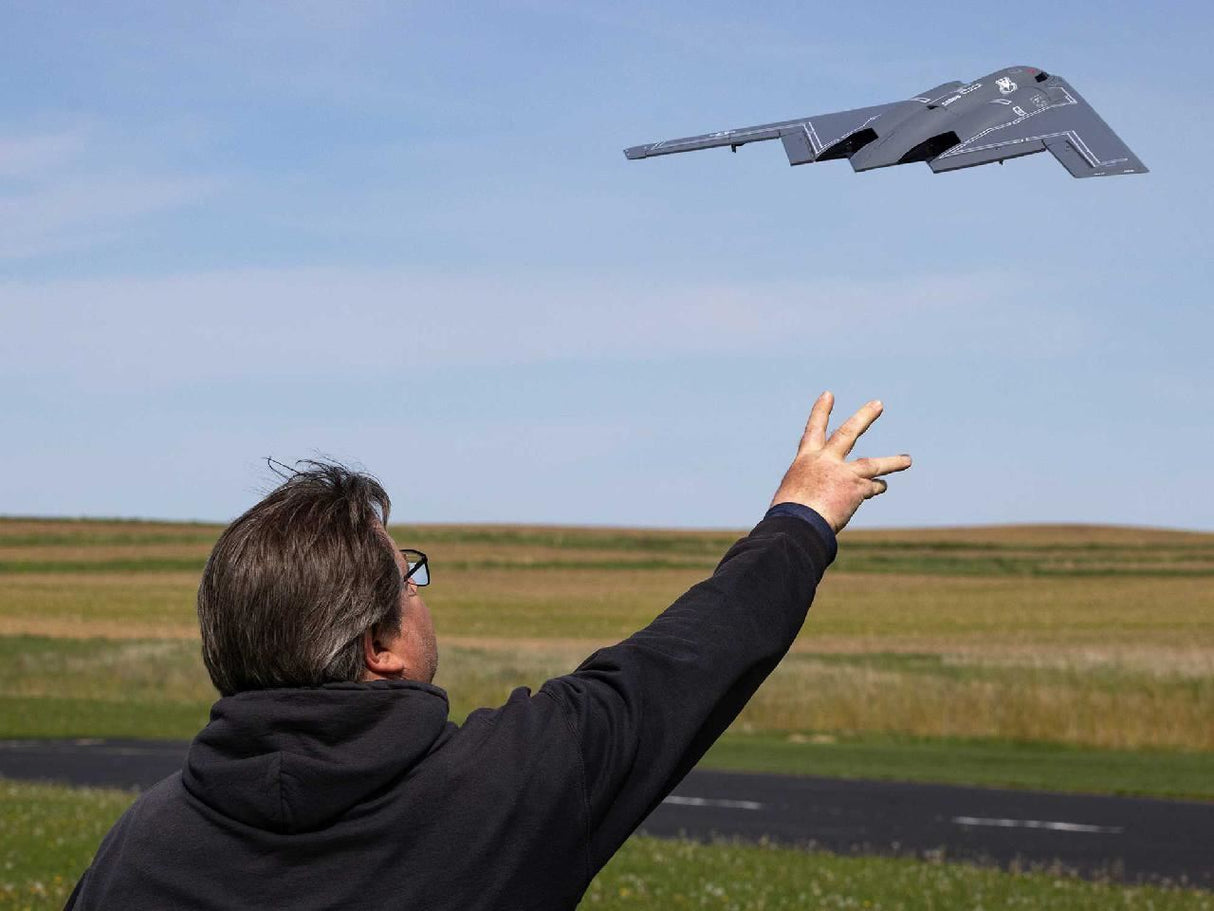 E Flite Micro B-2 Spirit Of America Twin 30Mm Edf Bnf Basic