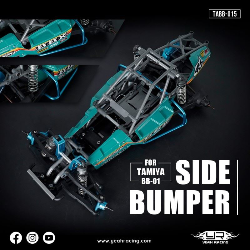 Yeah Racing Aluminum Side Bumper For Tamiya Bbx (Bb-01)