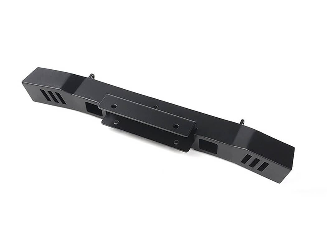 RC4WD EON METAL REAR HITCH BUMPER W/LED & DUAL EXHAUST FOR AXIAL SCX6 JEEP WRANGLER JLU