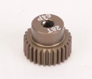 Core RC Pinion Gear 64DP 28T (7075 Hard Alloy)
