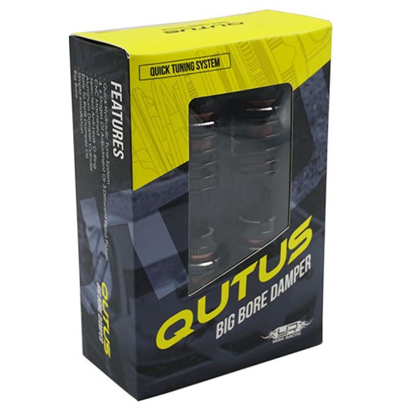 Yeah Racing QUTUS Challenger 55mm Damper Set for 1/10 RC Touring M-Chassis Car Black