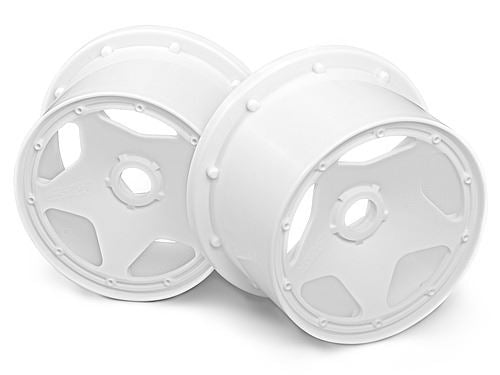 HPI Super Star Wheel White (120X75mm/2Pcs)