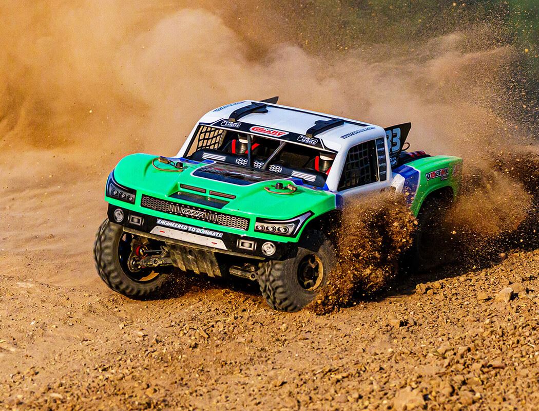 Corally Shiroi Xp6 Roller Short Course Truck Rtr - Green