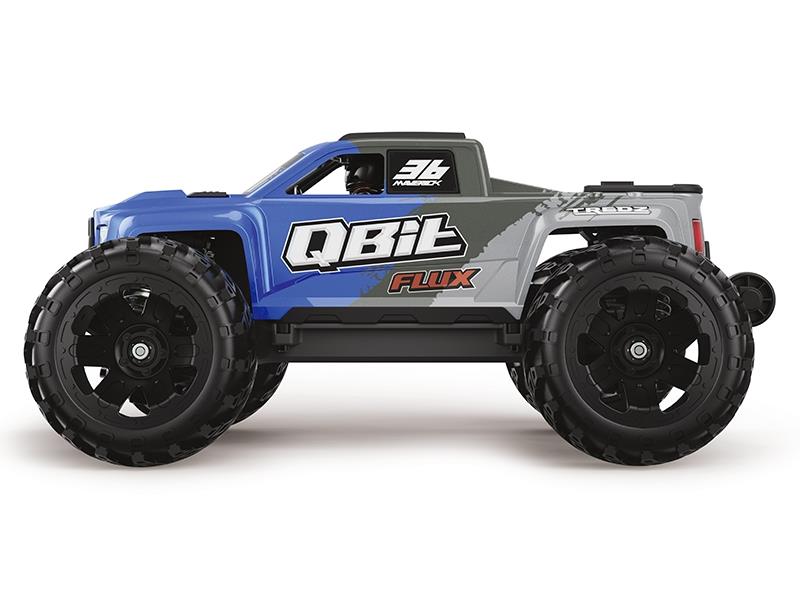 Maverick Qbit MT Flux 1/16th Monster Truck - Blue