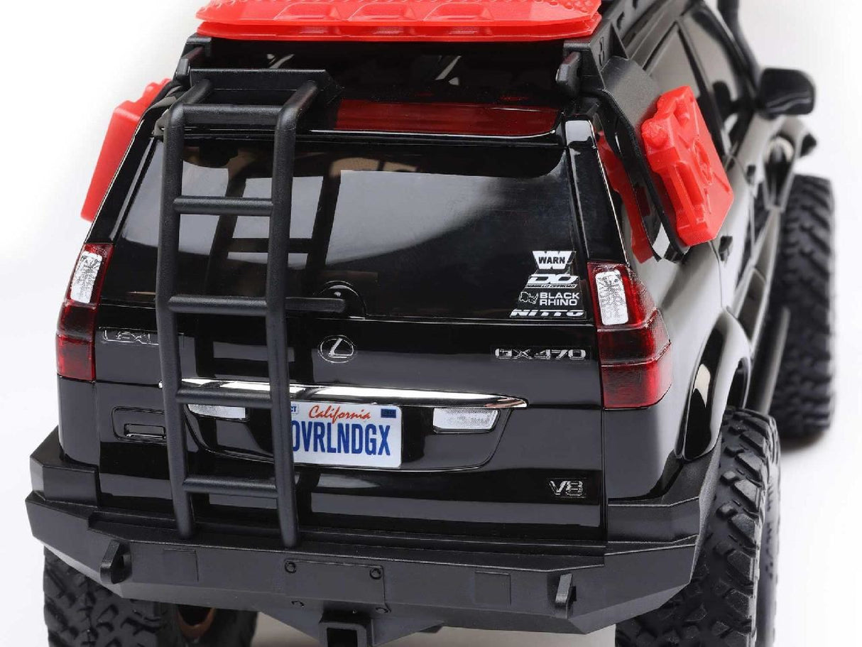 Axial 1/24 Scx24 Lexus Gx 470 4X4 Rock Crawler Rtr, Black