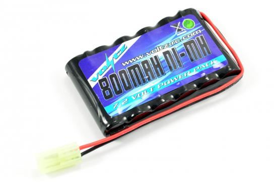 VOLTZ HOBBY 7.2V 800mah FLAT AA BATTERY MINI TAMIYA PLUG( HE00011)