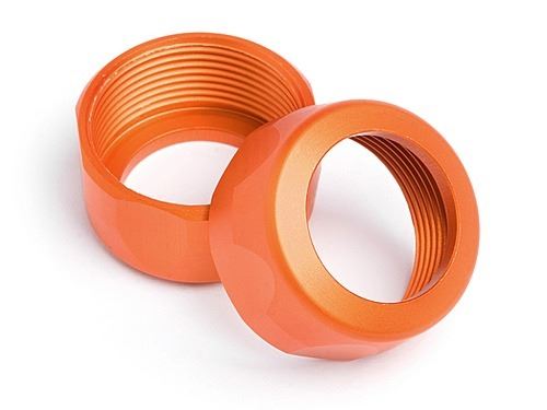 HPI Shock Cap 20X12mm (Orange/2Pcs)