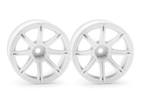 HPI Work Emotion Xc8 Wheel 26mm White (9mm Offset)