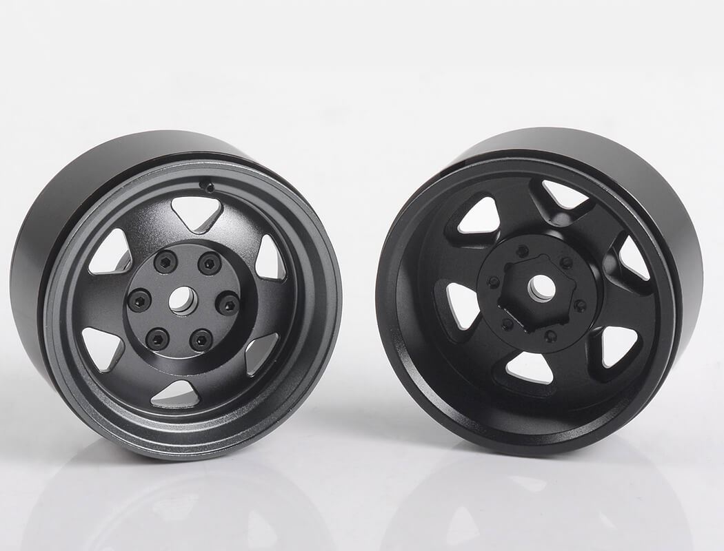 RC4WD OEM XJ 1.9 BEADLOCK WHEELS (GUNMETAL)