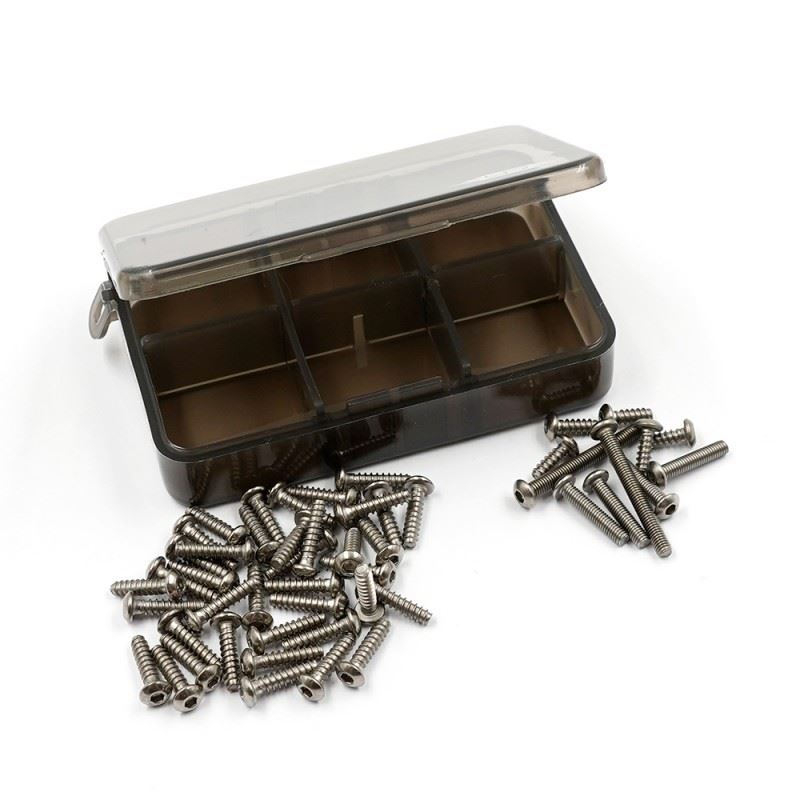 Yeah Racing Titanium Screw Assorted Set W/Box For Tamiya The Hornet