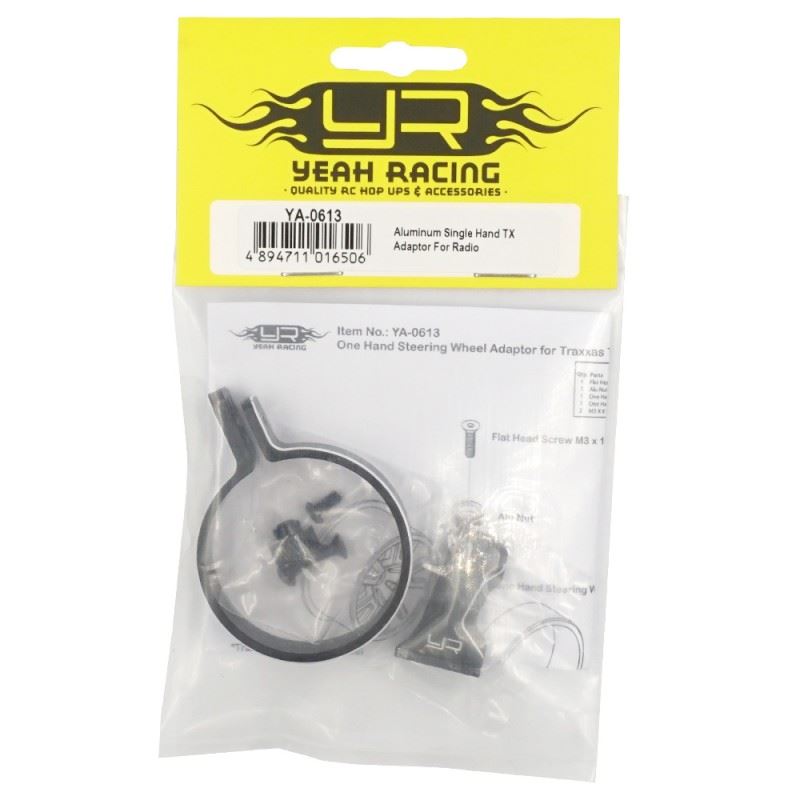 Yeah Racing Aluminum Single Hand TX Steering Adaptor For Traxxas Radio