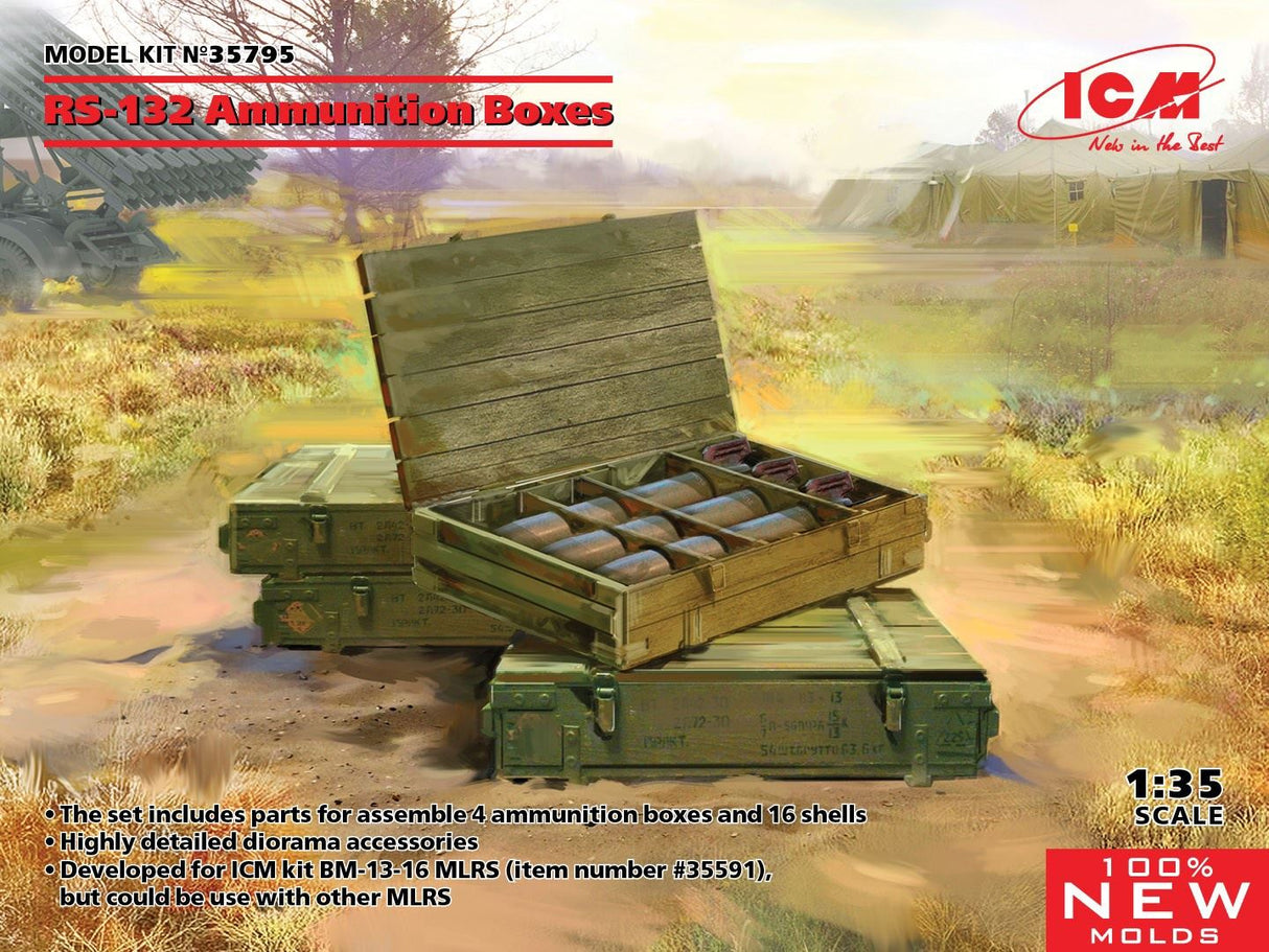Icm Rs-132 Ammunition Boxes