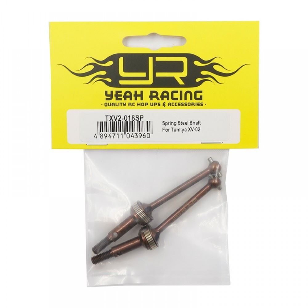 Yeah Racing SPRING STEEL UNIVERSAL DRIVE SHAFT FOR TAMIYA XV-02