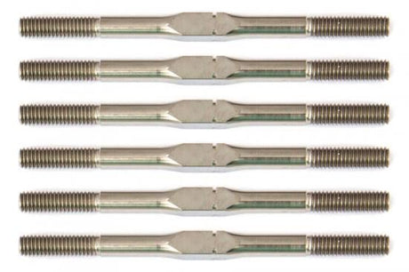 ASSOCIATED FT TITANIUM TURNBUCKLE SET 3X48MM RC10B6.1