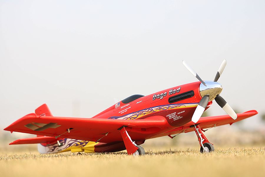 FMS 1100mm P-51 DAGO RED ARTF w/o TX/RX/BATT