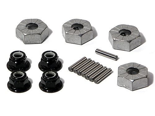 HPI Hex Wheel Hub 14mm (Silver/4 Pcs)