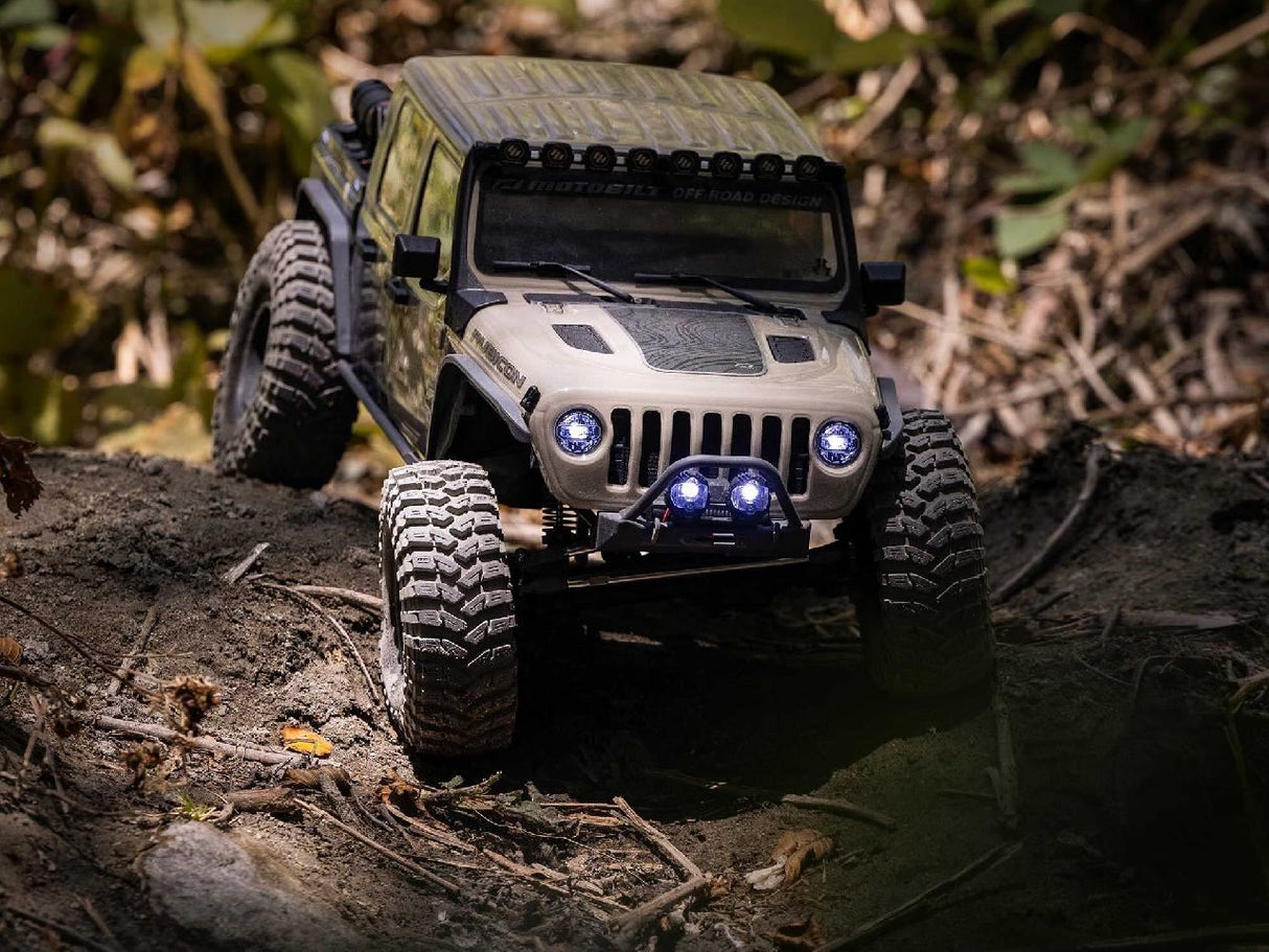 Axial 1/10 Scx10 Iii Motobilt Waypoint Jeep Jt Gladiator 4X4 Rtr