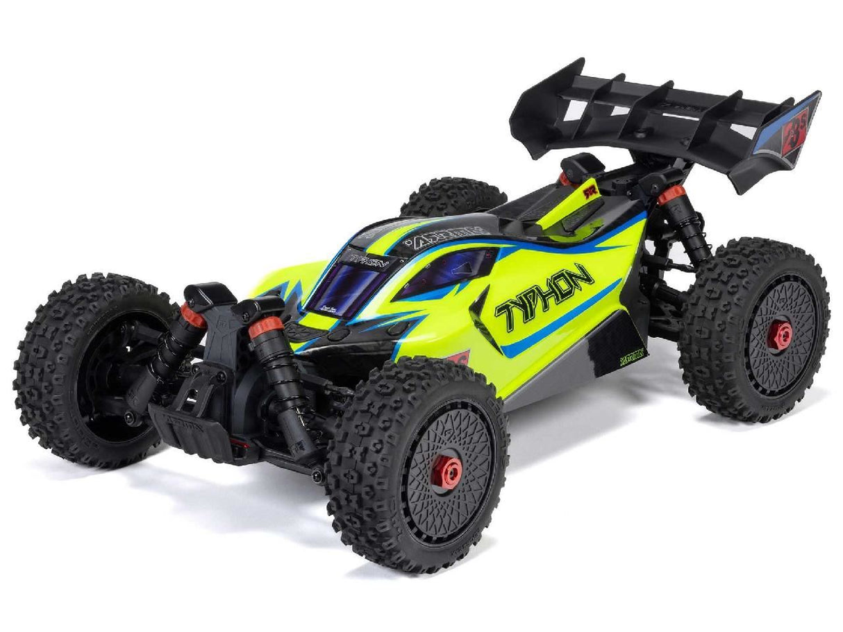 Arrma 1/8 Typhon 223S Blx 4X4 Buggy Rtr With Dsc Yellow