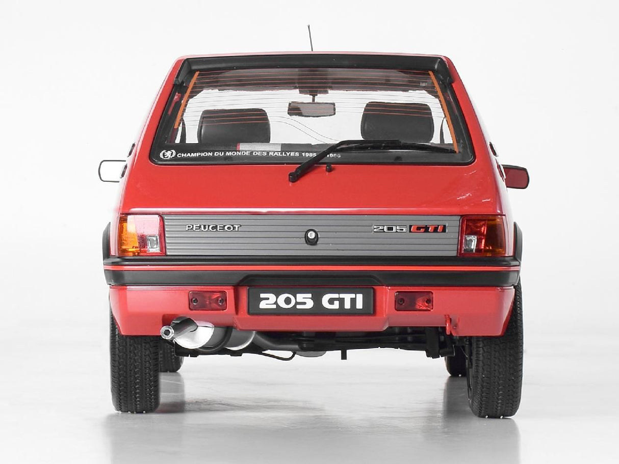 Ixo (Parent) Red Peugeot 205 1.9 Gti 1/8 Scale Full Metal Kit