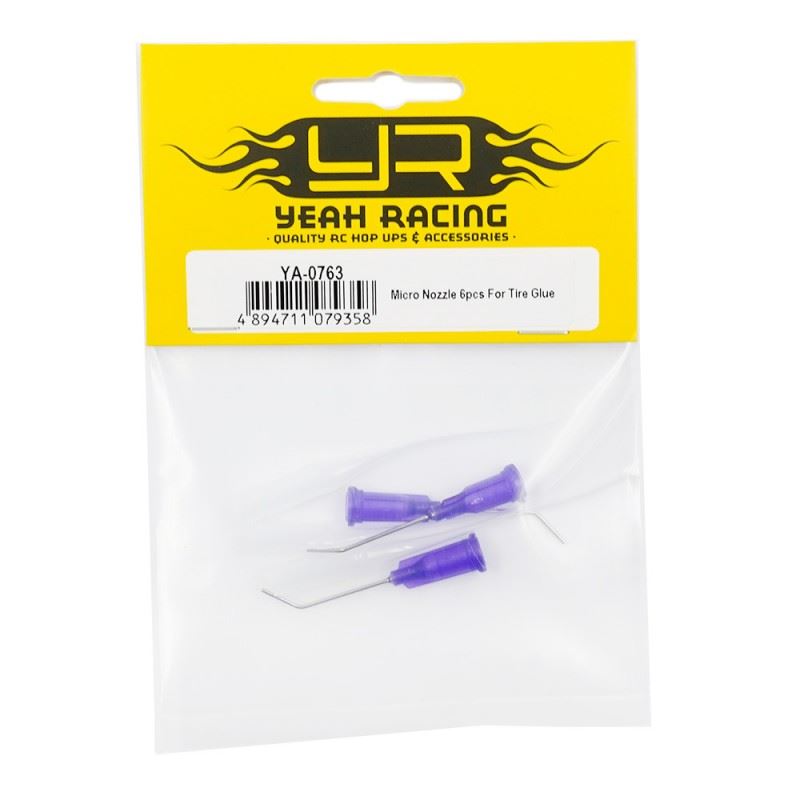 Yeah Racing Micro Nozzle 6Pcs For Tire Glue