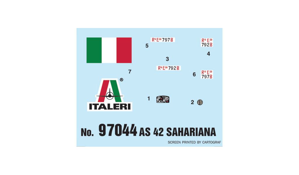 Italeri As.42 Sahariana